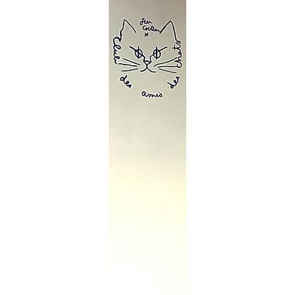 separador-paginas-de-libro-jean-cocteau-club-des-amis-des-chats