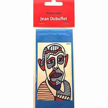 separador-paginas-de-libro-con-iman-jean-dubuffet-autoportrait-ii