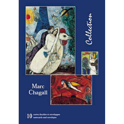 10-tarjetas-dobles-10-sobres-marc-chagall