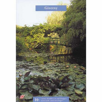 10-tarjetas-dobles-10-sobres-giverny-maison-de-monet