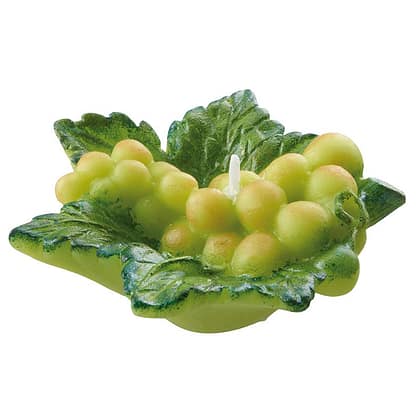 vela-hoja-de-vid-flotante-uvas-blancas