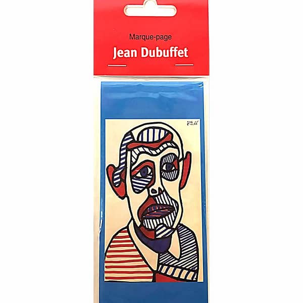 separador-paginas-de-libro-con-iman-jean-dubuffet-autoportrait-ii